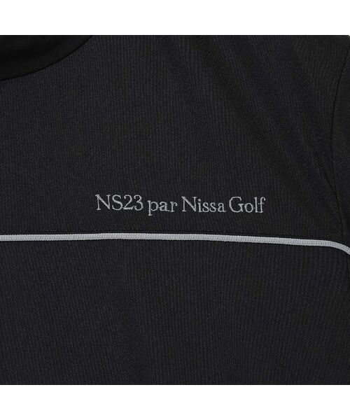 NS23 par Nissa Golf / エヌエス23・パー・ニッサゴルフ カットソー | 【Men's】切り替え半袖モックネック | 詳細8