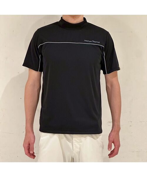 NS23 par Nissa Golf / エヌエス23・パー・ニッサゴルフ カットソー | 【Men's】切り替え半袖モックネック | 詳細9