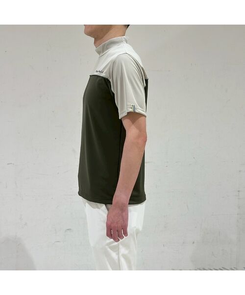 NS23 par Nissa Golf / エヌエス23・パー・ニッサゴルフ カットソー | 【Men's】切り替え半袖モックネック | 詳細14