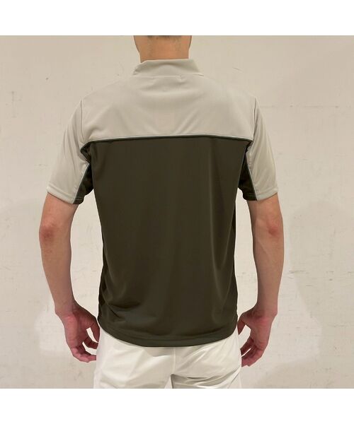 NS23 par Nissa Golf / エヌエス23・パー・ニッサゴルフ カットソー | 【Men's】切り替え半袖モックネック | 詳細15