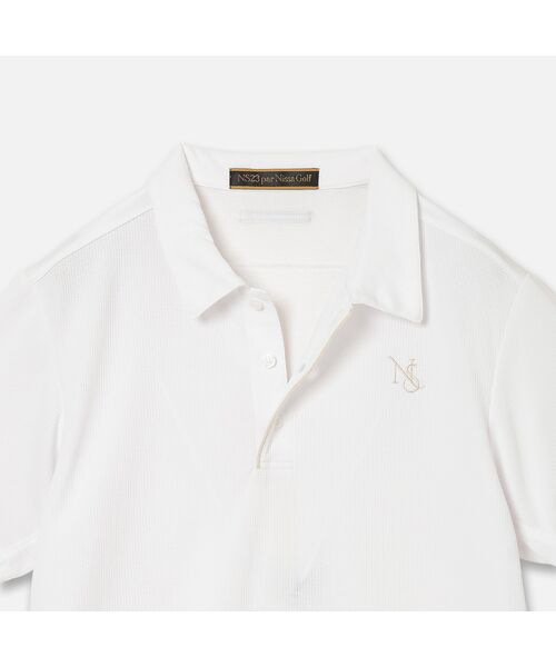 NS23 par Nissa Golf / エヌエス23・パー・ニッサゴルフ ポロシャツ | 【Men's】ロゴ刺繍ポロシャツ | 詳細2