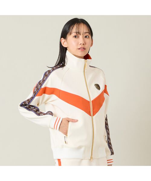 NS23 par Nissa Golf / エヌエス23・パー・ニッサゴルフ その他トップス | 【レディース】ジャージフルジップスウェット(ホワイト)