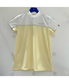 NS23 par Nissa Golf / エヌエス23・パー・ニッサゴルフ カットソー | 【レディス】切り替え半袖モックネック