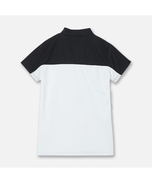 NS23 par Nissa Golf / エヌエス23・パー・ニッサゴルフ カットソー | 【Women's】切り替え半袖モックネック | 詳細4