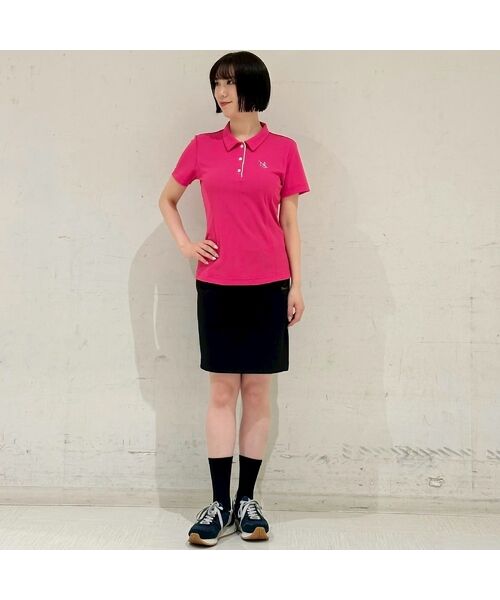NS23 par Nissa Golf / エヌエス23・パー・ニッサゴルフ ポロシャツ | 【レディス】ロゴ刺繍ポロシャツ | 詳細3