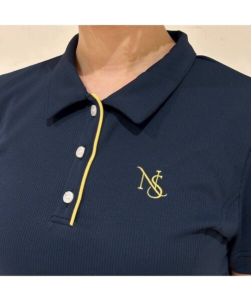NS23 par Nissa Golf / エヌエス23・パー・ニッサゴルフ ポロシャツ | 【レディス】ロゴ刺繍ポロシャツ | 詳細5
