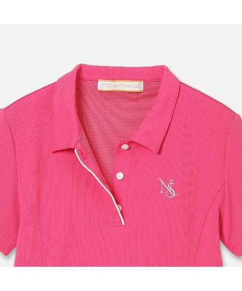 NS23 par Nissa Golf / エヌエス23・パー・ニッサゴルフ ポロシャツ | 【Women's】ロゴ刺繍ポロシャツ | 詳細14