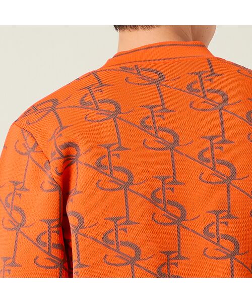 NS23 par Nissa Golf / エヌエス23・パー・ニッサゴルフ ニット・セーター | 【メンズ】モノグラム柄ニットトップス | 詳細9