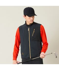 NS23 par Nissa Golf / エヌエス23・パー・ニッサゴルフ ベスト | 【メンズ】裏フリース×ナイロン布帛ベスト