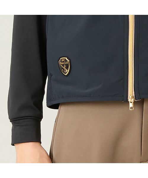 NS23 par Nissa Golf / エヌエス23・パー・ニッサゴルフ ベスト | 【メンズ】裏フリース×ナイロン布帛ベスト | 詳細2