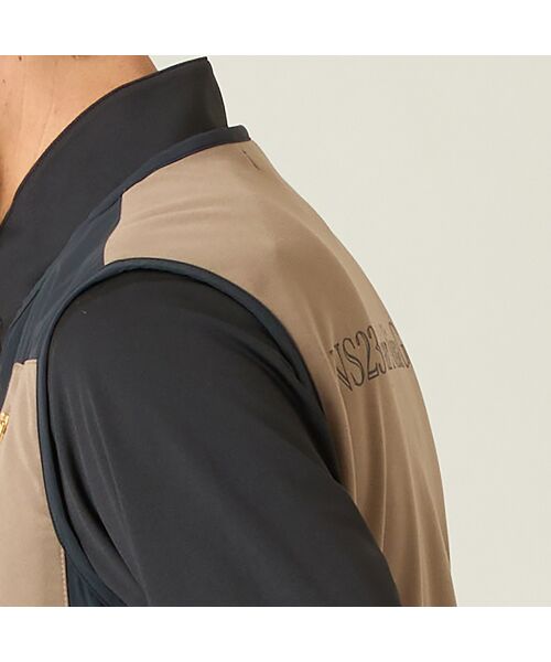 NS23 par Nissa Golf / エヌエス23・パー・ニッサゴルフ ベスト | 【メンズ】裏フリース×ナイロン布帛ベスト | 詳細3