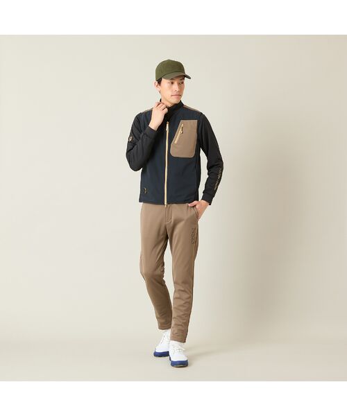 NS23 par Nissa Golf / エヌエス23・パー・ニッサゴルフ ベスト | 【メンズ】裏フリース×ナイロン布帛ベスト | 詳細6