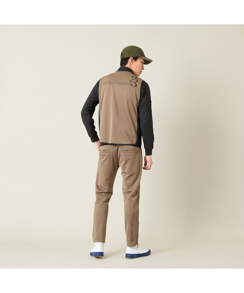NS23 par Nissa Golf / エヌエス23・パー・ニッサゴルフ ベスト | 【メンズ】裏フリース×ナイロン布帛ベスト | 詳細7