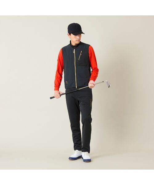 NS23 par Nissa Golf / エヌエス23・パー・ニッサゴルフ ベスト | 【メンズ】裏フリース×ナイロン布帛ベスト | 詳細10