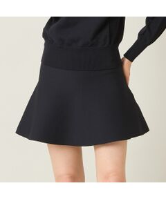 NS23 par Nissa Golf / エヌエス23・パー・ニッサゴルフ ミニ・ひざ丈スカート | 【レディース】ニットフレアスカート