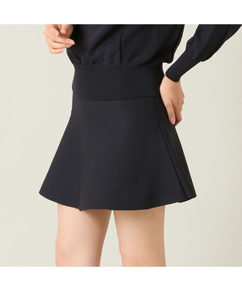 NS23 par Nissa Golf / エヌエス23・パー・ニッサゴルフ ミニ・ひざ丈スカート | 【レディース】ニットフレアスカート | 詳細4