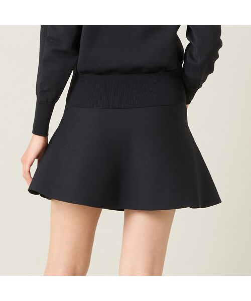 NS23 par Nissa Golf / エヌエス23・パー・ニッサゴルフ ミニ・ひざ丈スカート | 【レディース】ニットフレアスカート | 詳細6