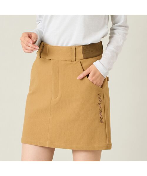 NS23 par Nissa Golf / エヌエス23・パー・ニッサゴルフ ミニ・ひざ丈スカート | 【レディース】コーデュロイ裏起毛スカート | 詳細2