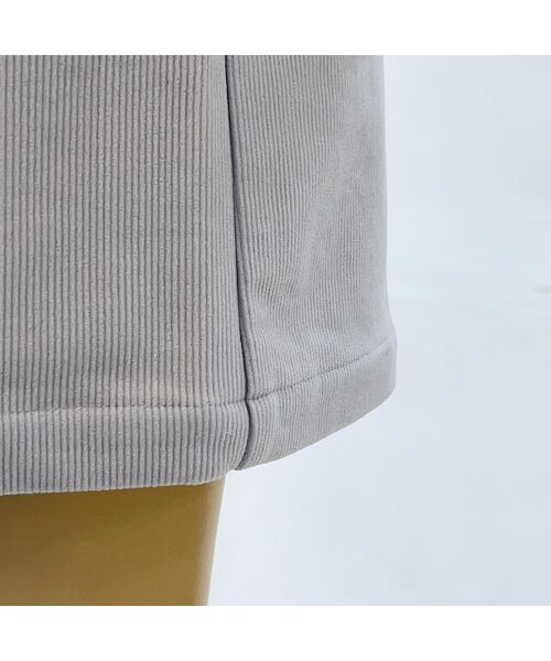 NS23 par Nissa Golf / エヌエス23・パー・ニッサゴルフ ミニ・ひざ丈スカート | 【レディース】コーデュロイ裏起毛スカート | 詳細7