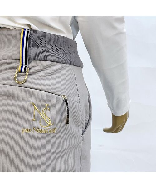 NS23 par Nissa Golf / エヌエス23・パー・ニッサゴルフ ミニ・ひざ丈スカート | 【レディース】コーデュロイ裏起毛スカート | 詳細9