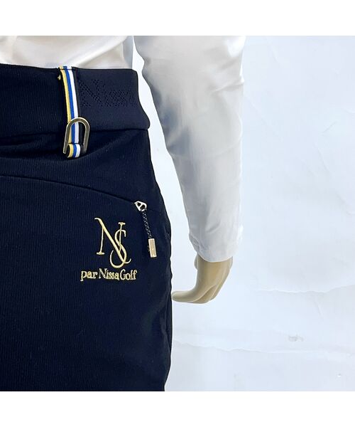 NS23 par Nissa Golf / エヌエス23・パー・ニッサゴルフ ミニ・ひざ丈スカート | 【レディース】コーデュロイ裏起毛スカート | 詳細13