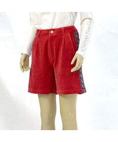 NS23 par Nissa Golf / エヌエス23・パー・ニッサゴルフ ショート・ハーフ・半端丈パンツ | 【レディース】ヘビーベロアショートパンツ