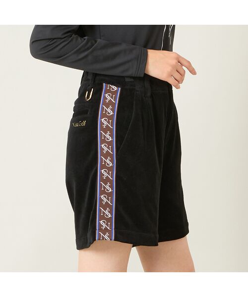 NS23 par Nissa Golf / エヌエス23・パー・ニッサゴルフ ショート・ハーフ・半端丈パンツ | 【レディース】ヘビーベロアショートパンツ | 詳細6
