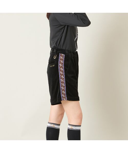 NS23 par Nissa Golf / エヌエス23・パー・ニッサゴルフ ショート・ハーフ・半端丈パンツ | 【レディース】ヘビーベロアショートパンツ | 詳細9