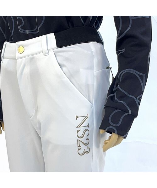NS23 par Nissa Golf / エヌエス23・パー・ニッサゴルフ その他パンツ | 【レディース】WarmdArt裏フリースパンツ | 詳細1