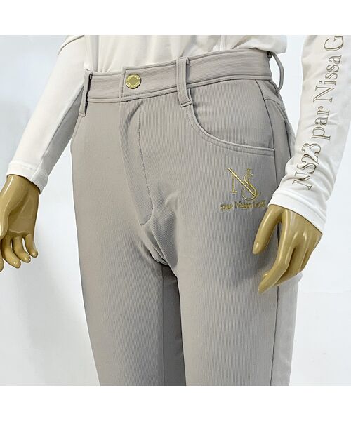 NS23 par Nissa Golf / エヌエス23・パー・ニッサゴルフ その他パンツ | 【レディース】コーデュロイ裏起毛パンツ | 詳細5