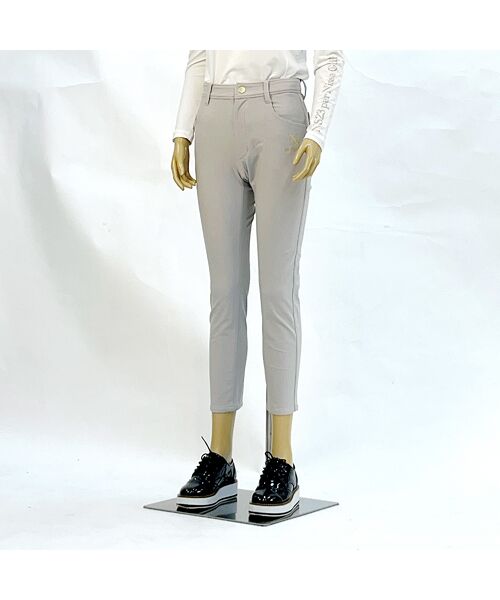 NS23 par Nissa Golf / エヌエス23・パー・ニッサゴルフ その他パンツ | 【レディース】コーデュロイ裏起毛パンツ(ライトグレー)