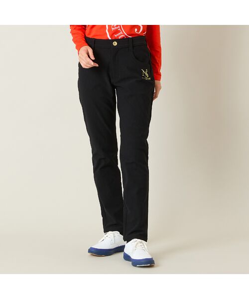 NS23 par Nissa Golf / エヌエス23・パー・ニッサゴルフ その他パンツ | 【レディース】コーデュロイ裏起毛パンツ(ブラック)