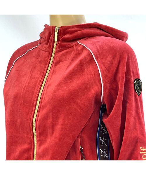 NS23 par Nissa Golf / エヌエス23・パー・ニッサゴルフ ブルゾン | 【レディース】ヘビーベロアブルゾン | 詳細7