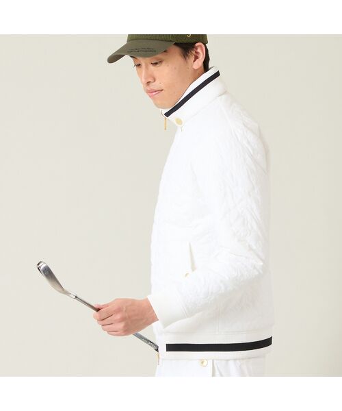 NS23 par Nissa Golf / エヌエス23・パー・ニッサゴルフ ブルゾン | 【メンズ】ロゴキルティング中綿ブルゾン | 詳細1