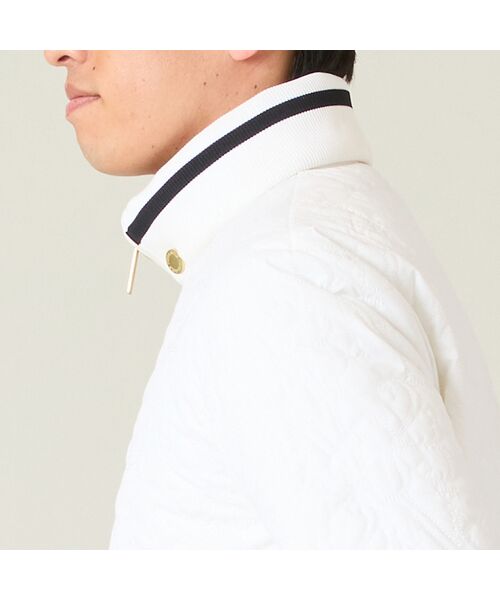 NS23 par Nissa Golf / エヌエス23・パー・ニッサゴルフ ブルゾン | 【メンズ】ロゴキルティング中綿ブルゾン | 詳細2