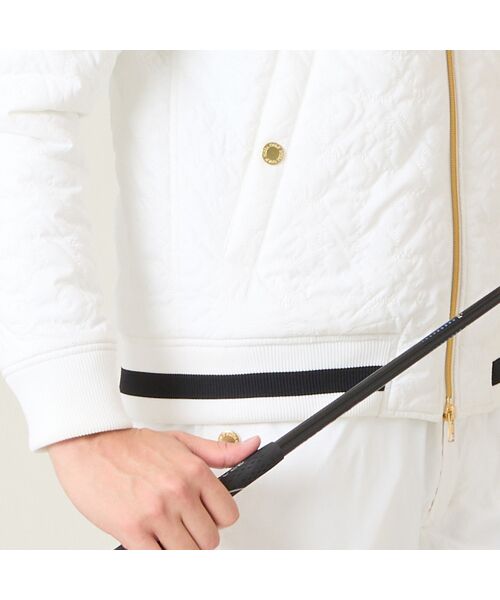 NS23 par Nissa Golf / エヌエス23・パー・ニッサゴルフ ブルゾン | 【メンズ】ロゴキルティング中綿ブルゾン | 詳細5