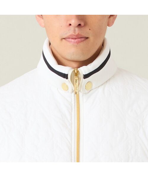 NS23 par Nissa Golf / エヌエス23・パー・ニッサゴルフ ブルゾン | 【メンズ】ロゴキルティング中綿ブルゾン | 詳細6