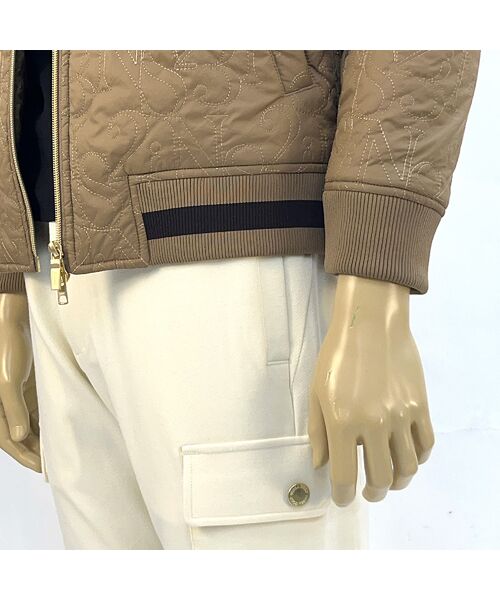 NS23 par Nissa Golf / エヌエス23・パー・ニッサゴルフ ブルゾン | 【メンズ】ロゴキルティング中綿ブルゾン | 詳細8