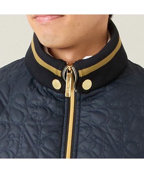 NS23 par Nissa Golf / エヌエス23・パー・ニッサゴルフ ブルゾン | 【メンズ】ロゴキルティング中綿ブルゾン | 詳細11