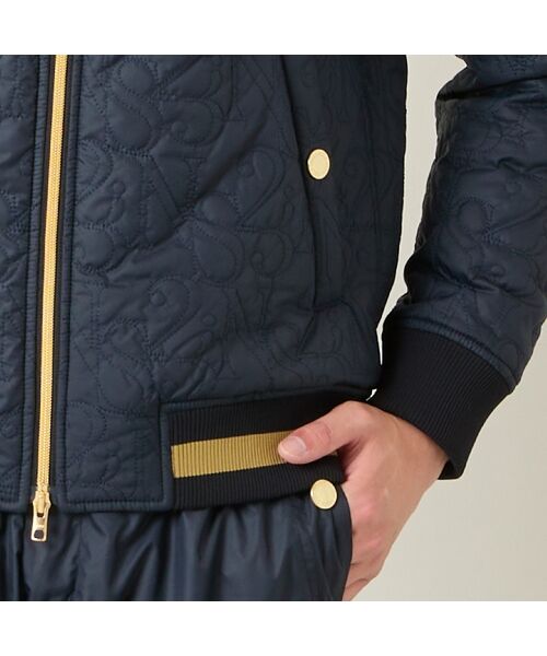NS23 par Nissa Golf / エヌエス23・パー・ニッサゴルフ ブルゾン | 【メンズ】ロゴキルティング中綿ブルゾン | 詳細12