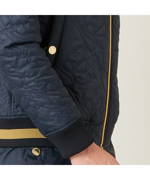 NS23 par Nissa Golf / エヌエス23・パー・ニッサゴルフ ブルゾン | 【メンズ】ロゴキルティング中綿ブルゾン | 詳細16