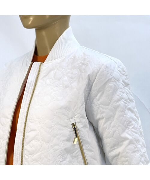 NS23 par Nissa Golf / エヌエス23・パー・ニッサゴルフ ブルゾン | 【レディース】ロゴキルティング中綿ブルゾン | 詳細2