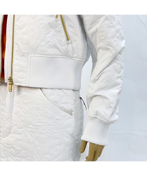 NS23 par Nissa Golf / エヌエス23・パー・ニッサゴルフ ブルゾン | 【レディース】ロゴキルティング中綿ブルゾン | 詳細3