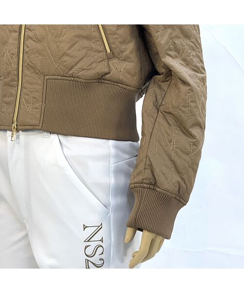 NS23 par Nissa Golf / エヌエス23・パー・ニッサゴルフ ブルゾン | 【レディース】ロゴキルティング中綿ブルゾン | 詳細8