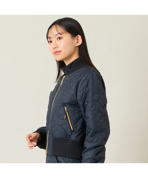 NS23 par Nissa Golf / エヌエス23・パー・ニッサゴルフ ブルゾン | 【レディース】ロゴキルティング中綿ブルゾン | 詳細11
