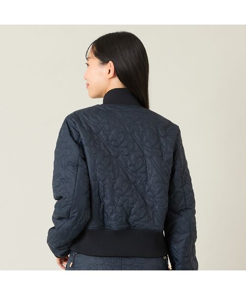 NS23 par Nissa Golf / エヌエス23・パー・ニッサゴルフ ブルゾン | 【レディース】ロゴキルティング中綿ブルゾン | 詳細13