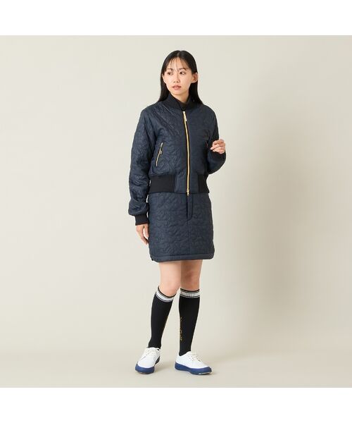 NS23 par Nissa Golf / エヌエス23・パー・ニッサゴルフ ブルゾン | 【レディース】ロゴキルティング中綿ブルゾン | 詳細15