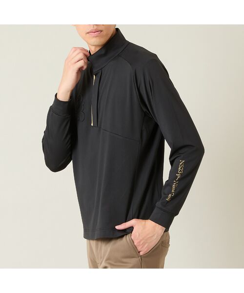 NS23 par Nissa Golf / エヌエス23・パー・ニッサゴルフ カットソー | 【メンズ】アドエルムモックネックインナー | 詳細7