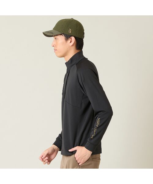 NS23 par Nissa Golf / エヌエス23・パー・ニッサゴルフ カットソー | 【メンズ】アドエルムモックネックインナー | 詳細8