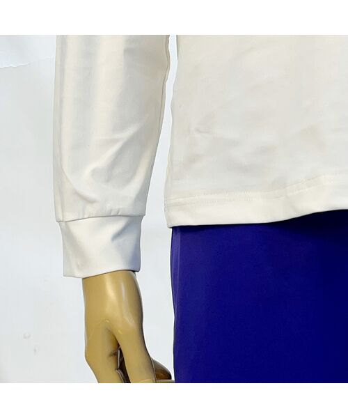 NS23 par Nissa Golf / エヌエス23・パー・ニッサゴルフ カットソー | 【メンズ】長袖モックネック | 詳細2